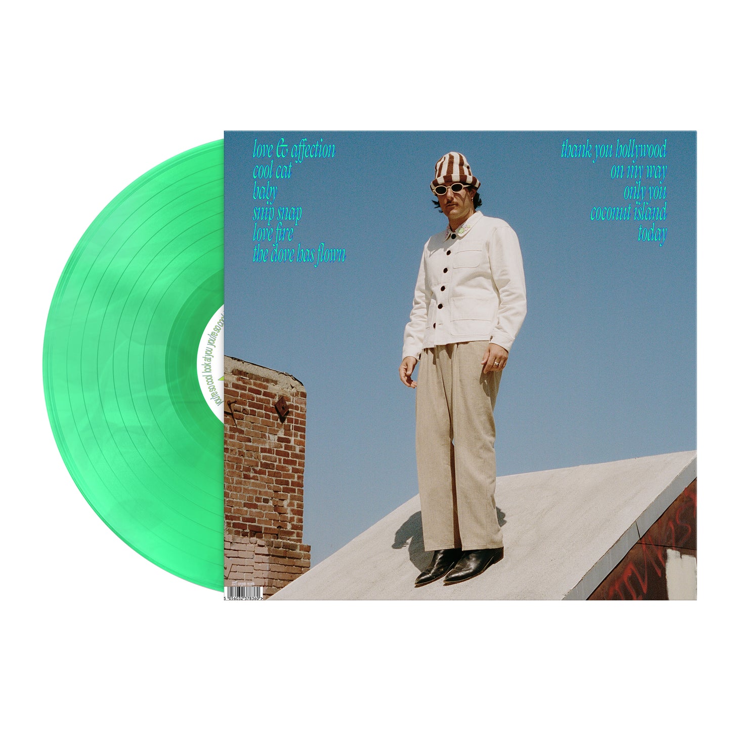 City Talk Transparent Neon Green Gatefold Vinyl LP