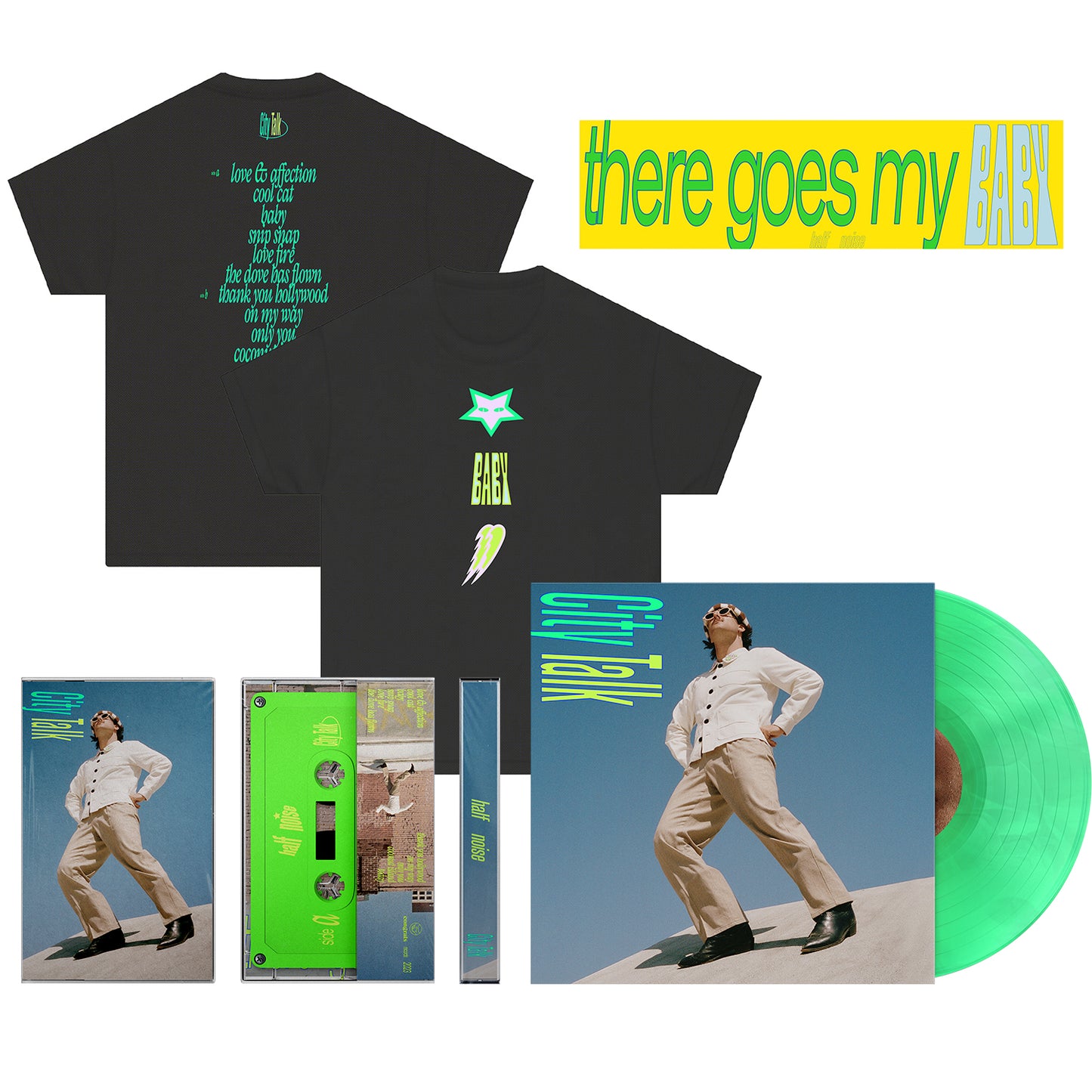 City Talk - LP/Cassette/Tee/Sticker Bundle